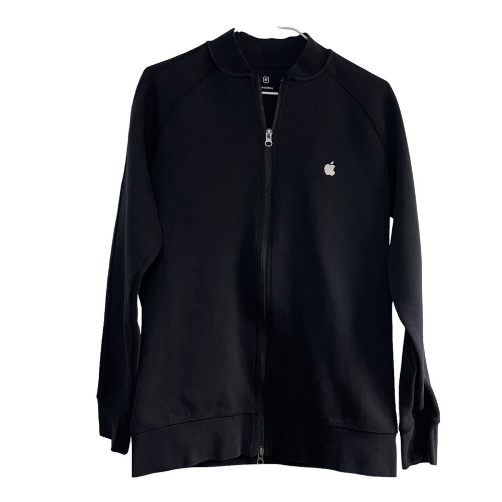 Apple Employee Black Full Zip Jacket L Unisex